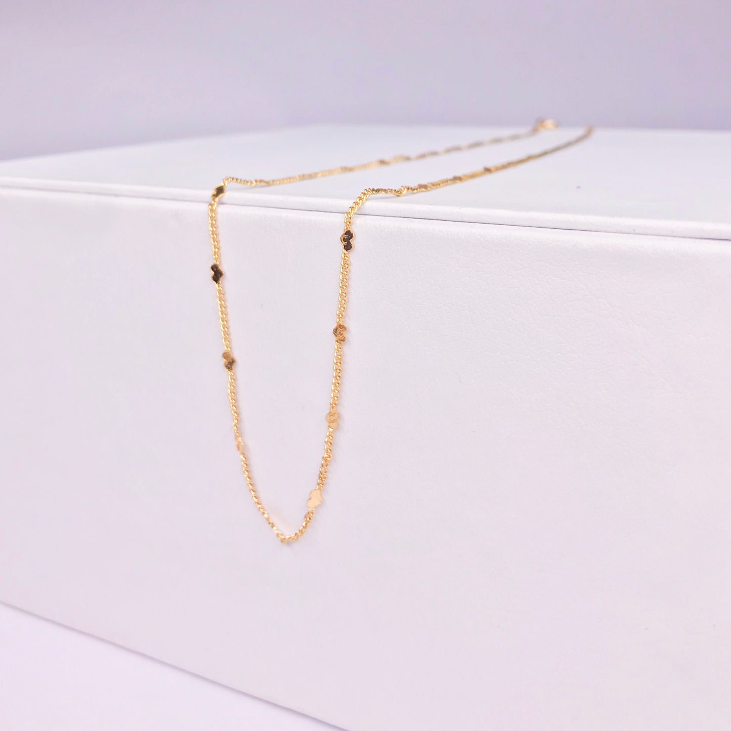 CADENA CUBANA CORAZON 2MM-45CM